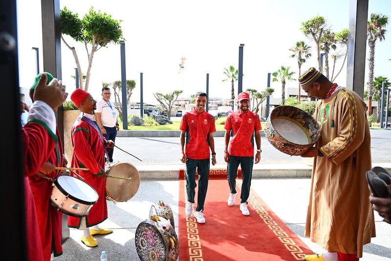 أبطال المغرب يقصدون القرية الأولمبية