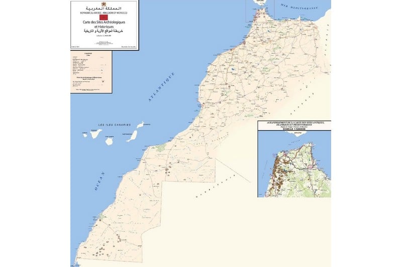 إنشاء أول خريطة أثرية وطنية للمغرب