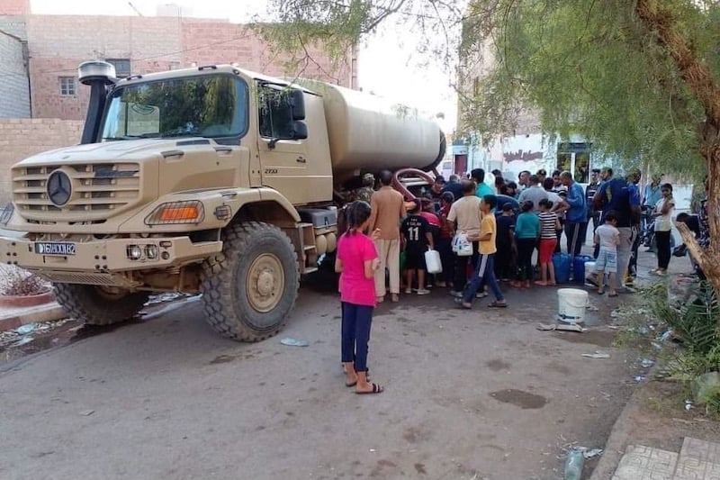 النظام الجزائري يتخبط في أزمة المياه