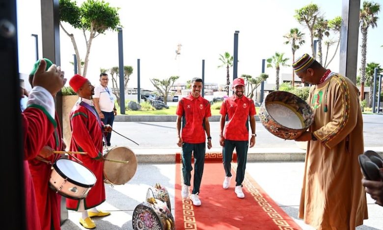 أبطال المغرب يقصدون القرية الأولمبية