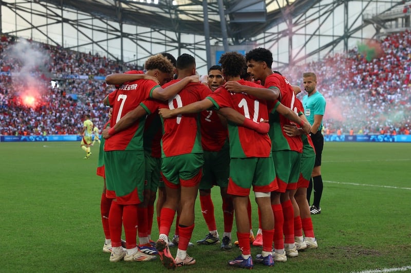 منافسات كرة القدم بالأولمبياد .. المغرب يخسر أمام إسبانيا ويلعب على البرونزية