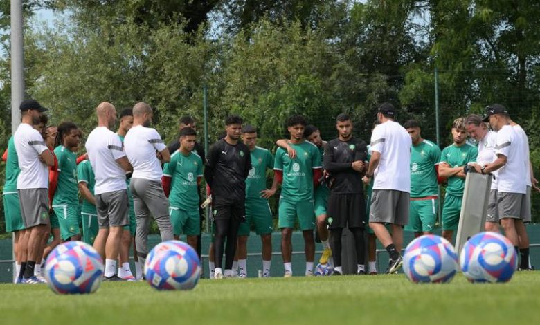 المنتخب الأولمبي يصل إلى مارسيليا.. وحصة تدريبية واحدة قبل مواجهة إسبانيا