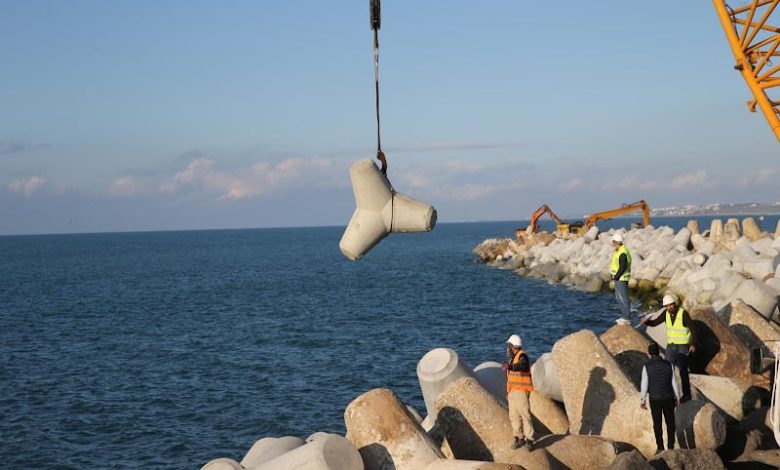 وتيرة توسيع ميناء طنجة المتوسط