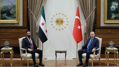 إردوغان: الشرع يلتزم بمكافحة الإرهاب