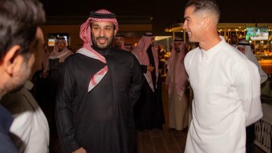 رونالدو: تشرفت بلقاء محمد بن سلمان